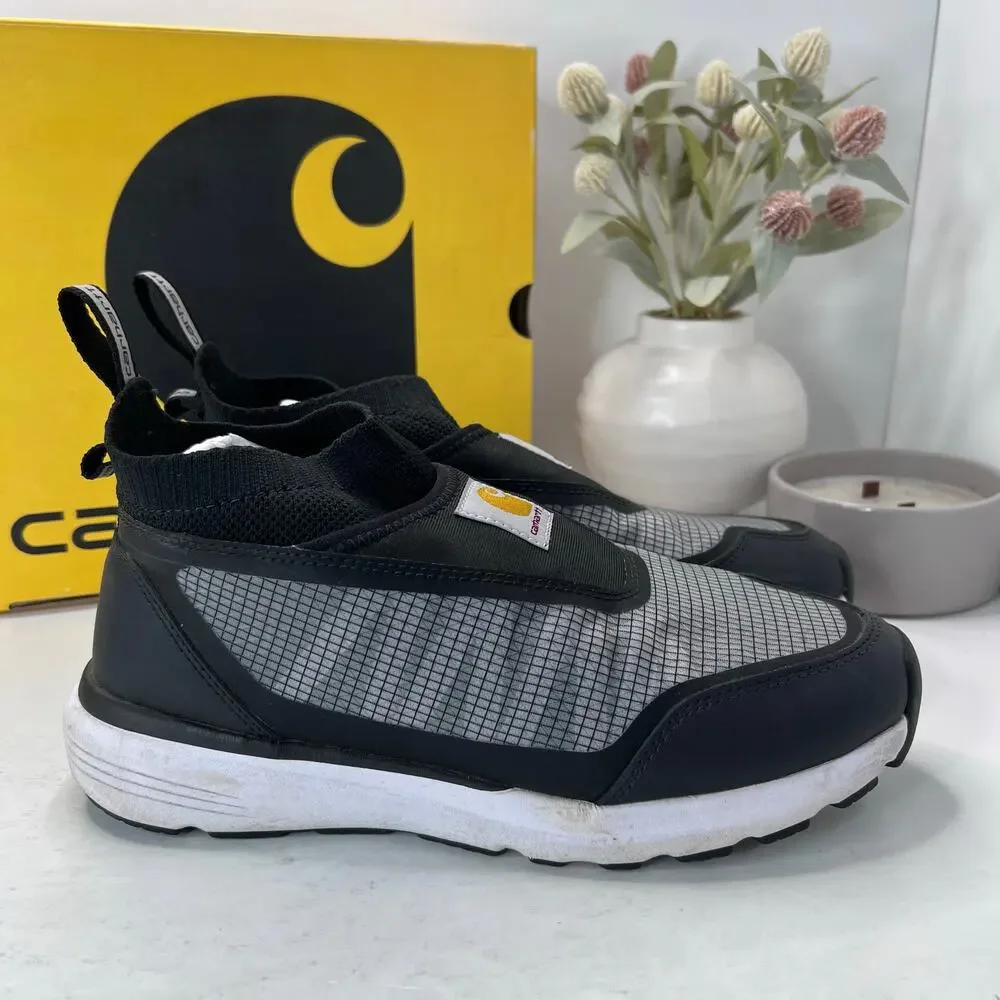 Carhartt Haslett FS2481-M Nano Toe Work Shoes Sneaker Black Gray Men's 8.5 Wide